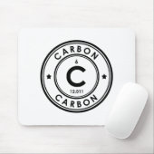 Carbon Element Mouse Pad Mousepad (Mit Mouse)