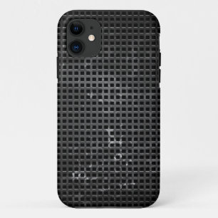 Carbon-faserverstärkter Polymergrill iPhone 11 Hülle