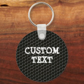 Carbon-faserverstärktes Polymer Schlüsselanhänger (Vorderseite)