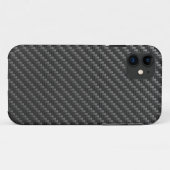 Carbon Fiber Case-Mate iPhone Hülle (Rückseite (Horizontal))