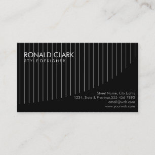 Carbon Fiber Metal Beruflich Visitenkarte