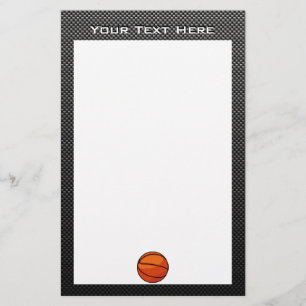 Carbon Fiber sieht Basketball aus Briefpapier