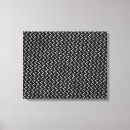 Carbon Fiber Wrapped Canvas Leinwanddruck (Vorderseite)