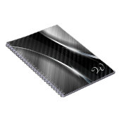 Carbon Fibre 3A-Notebook Notizblock (Rechte Seite)