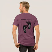 Carbon FootPrint Tri-Blend Shirt (Rückseite voll)