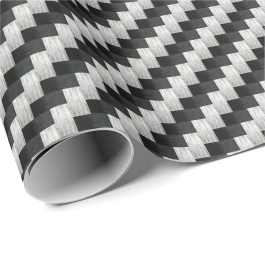 Carbon Geschenkpapier (Rolleneckpunkt)