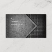 Carbon modern visitenkarte (Rückseite)