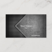 Carbon modern visitenkarte (Vorderseite)