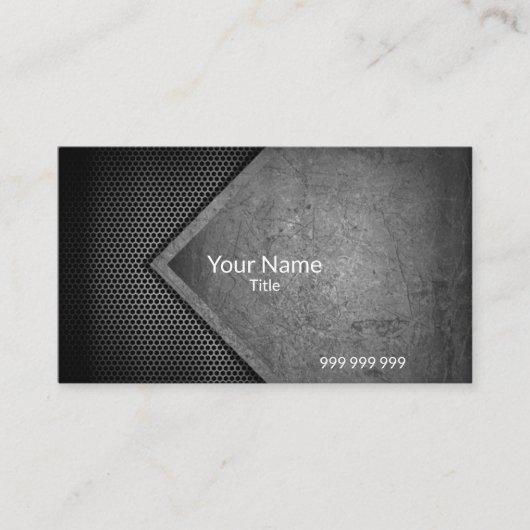 Carbon modern visitenkarte (Vorderseite)