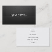 Carbon Visitenkarte (Vorne/Hinten)