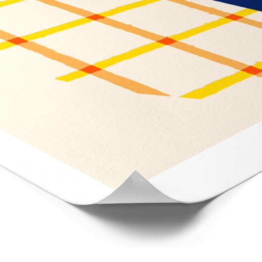 Carbonara-Druck Poster (Ecke)