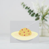 Carbonara_Illustration Postkarte (Stehend Vorderseite)