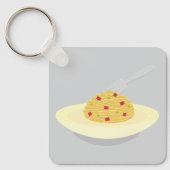 Carbonara_Illustration Schlüsselanhänger (Vorderseite)