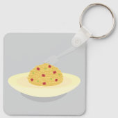 Carbonara_Illustration Schlüsselanhänger (Rückseite)