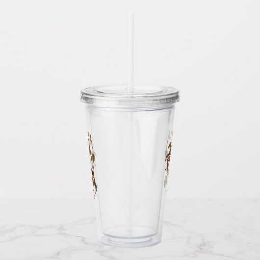 Carbonated Warbler Audubon Bird Acryltrinkbecher (Rechts)