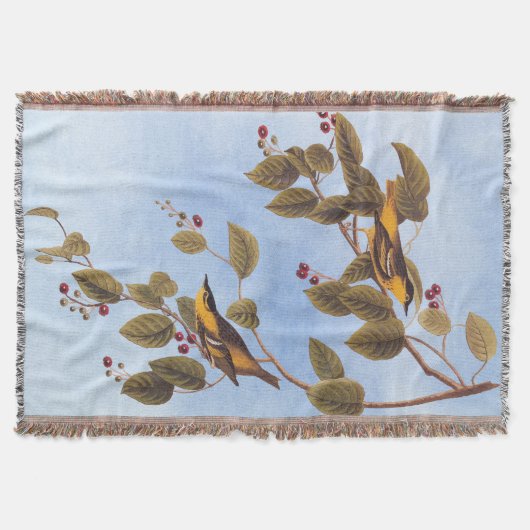 Carbonated Warbler Audubon Bird Decke (Vorderseite)