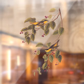 Carbonated Warbler Audubon Bird Fensteraufkleber (Blatt 2)