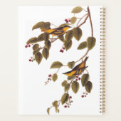 Carbonated Warbler Audubon Bird Planer (Rückseite)