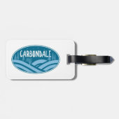 Carbondale Colorado Außenbereich Gepäckanhänger (Rückseite horizontal)