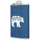 Carbondale Colorado Bear Flachmann (Links)