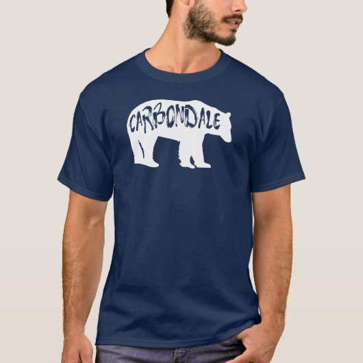 Carbondale Colorado Bear T-Shirt (Vorderseite)