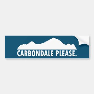 Carbondale Please Autoaufkleber