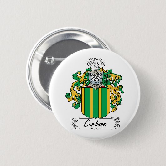 Carbone Familienwappen Button (Vorne & Hinten)