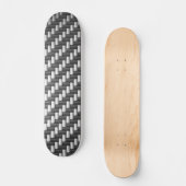 Carbonfiber Kohlenstoff-Faser (Imitat) Skateboard (Vorderseite)