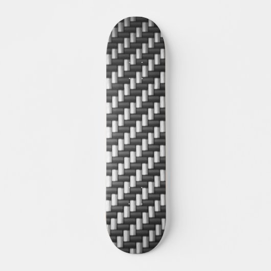 Carbonfiber Kohlenstoff-Faser (Imitat) Skateboard (Vorne)