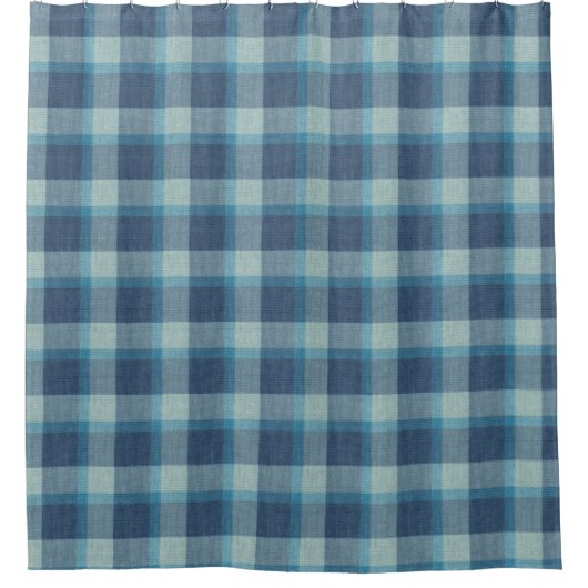 Carbrey Tartan Kariert Showertime Duschvorhang (Vorderseite)