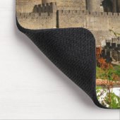 Carcassonne-Festung in Frankreich Mousepad (Ecke)