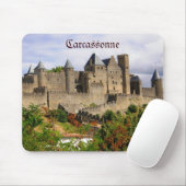 Carcassonne-Festung in Frankreich Mousepad (Mit Mouse)