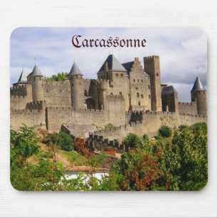 Carcassonne-Festung in Frankreich Mousepad