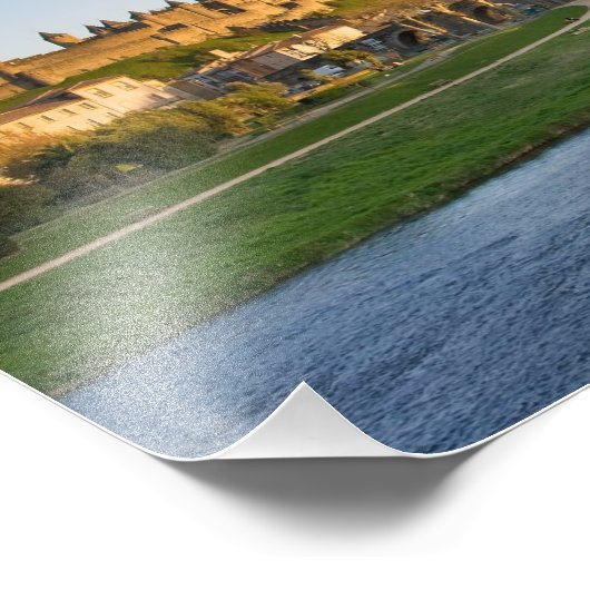 Carcassonne Fotodruck (Ecke)