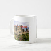Carcassonne, Frankreich Kaffeetasse (Vorderseite Links)