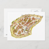 Carcassonne Frankreich Luftbild Postkarte (Vorne/Hinten)