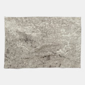 Carcassonne Geschirrtuch (Horizontal)