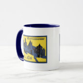 Carcassonne Hotel de la Cite Tasse (Vorderseite Links)