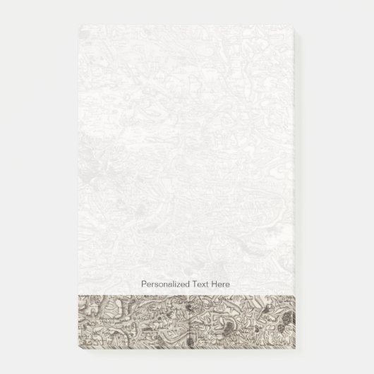 Carcassonne Post-it Klebezettel (Vorderseite)