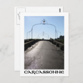 Carcassonne Postkarte (Vorne/Hinten)