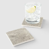 Carcassonne Steinuntersetzer (Seitenansicht)