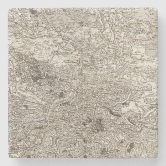 Carcassonne Steinuntersetzer (Vorderseite)