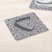 CarcassonnepapierUntersetzer Rechteckiger Pappuntersetzer (angewinkelt)