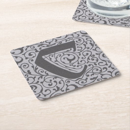 CarcassonnepapierUntersetzer Rechteckiger Pappuntersetzer (angewinkelt)