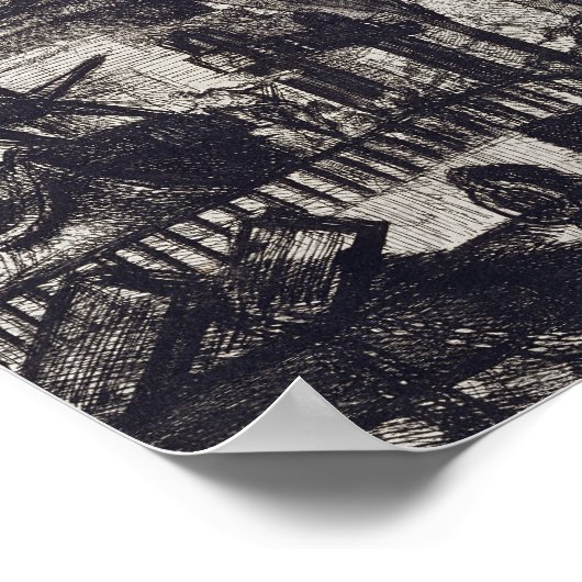 Carceri VII, 1760 Poster (Ecke)