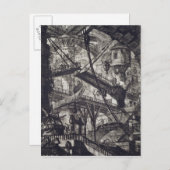 Carceri VII, 1760 Postkarte (Vorne/Hinten)