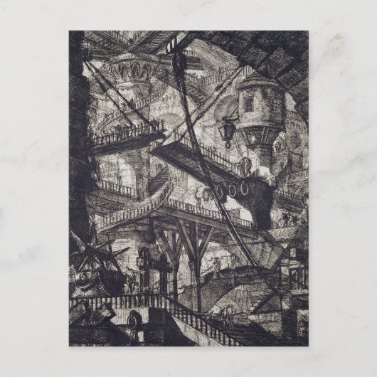 Carceri VII, 1760 Postkarte (Vorderseite)