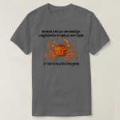 Carcinization Alles wird Crab Classic TShi T-Shirt (Design vorne)