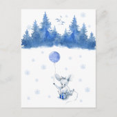 Card (10,8 x 14,2 cm) - Birthday Mouse Postkarte (Vorderseite)