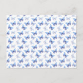 Card (10,8 x 14,2 cm) - Butterfly Pattern Postkarte (Vorderseite)